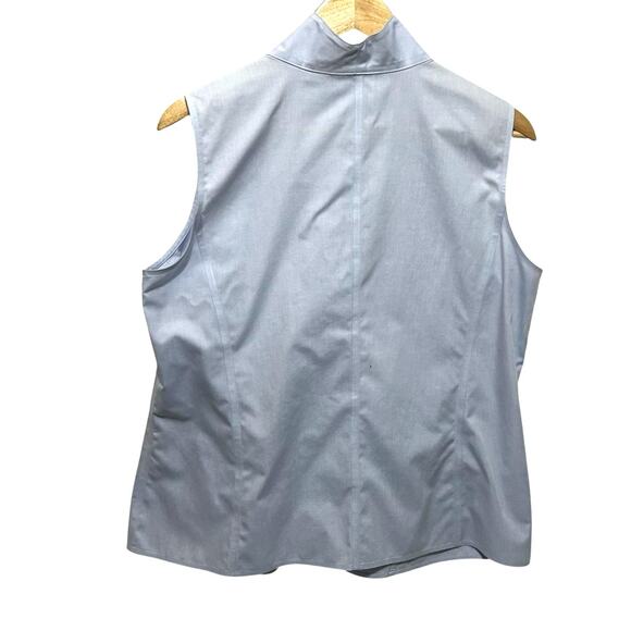 Jones‎ New York Women Button Up Shirt 14 Non Iron Office Travel Classic Preppy - Picture 2 of 8